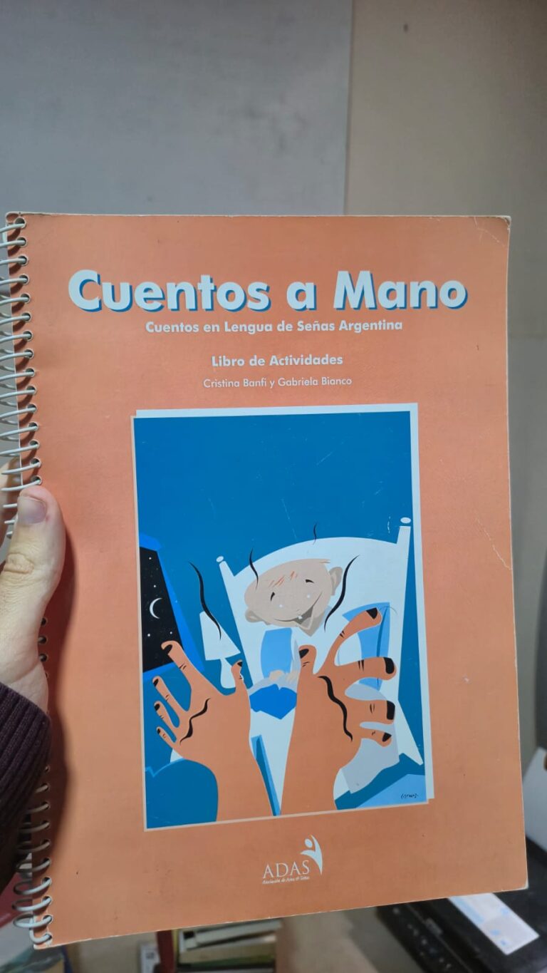 Cuentos a Mano – Cuentos en Lengua de Señas Argentina LSA | Libro de Actividades