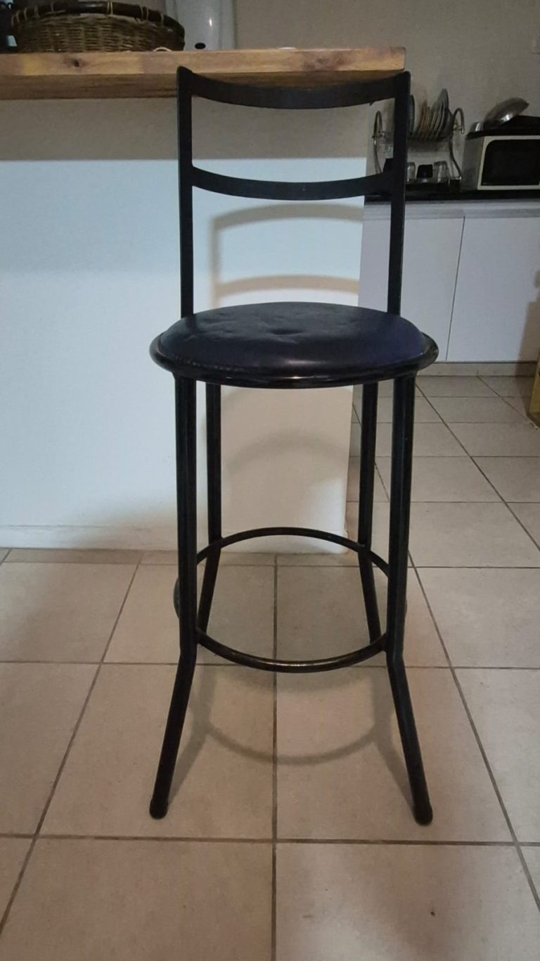Banqueta Alta Color Azul